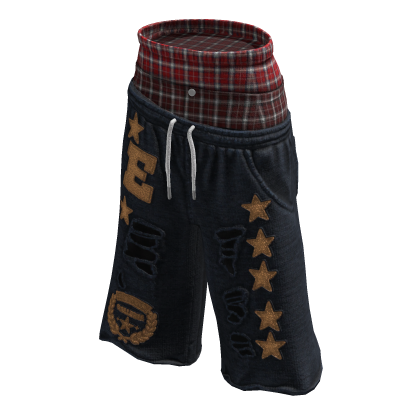 All Star Layered Shorts ⭐ (Blue)