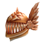 Winged Helmet of the Bronze Knight