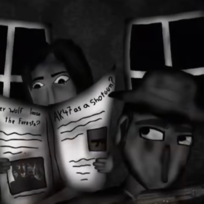 Hansel and gretel analog horror flashback Roblox decal