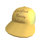 Certified Money Waster Hat