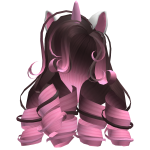 Pink Ombre Unicorn Hair