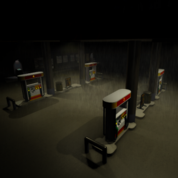 walk to the gas station at 2 am to grab a drink