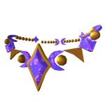 [Code: AGRP] Amethyst Gold Royal Pendant