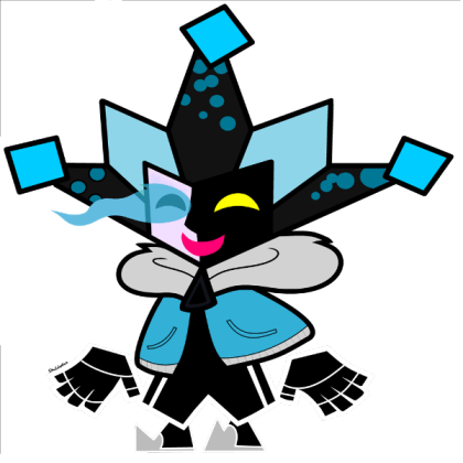 Dimentio *SUPER PAPER MARIO-TALE*  Roblox decal