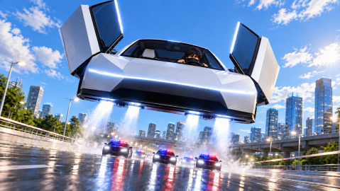 Tesla Roadster Chase — RoRizz