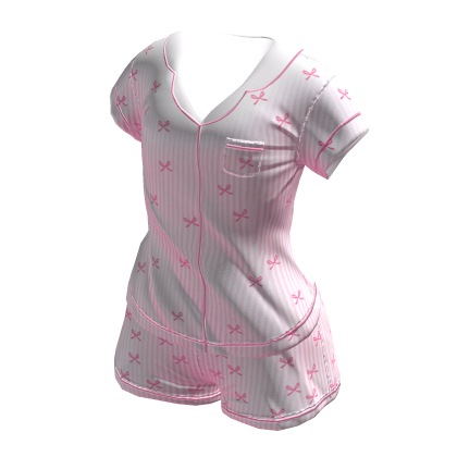 Pink Bow Pajamas 