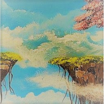 Floating.