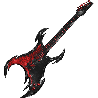 Black and Red Guitar thumbnail