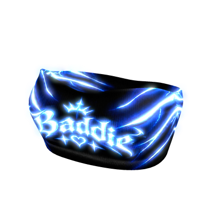 ✅🔴Glow✅🔴 Emissive Blue Baddie Crop Top