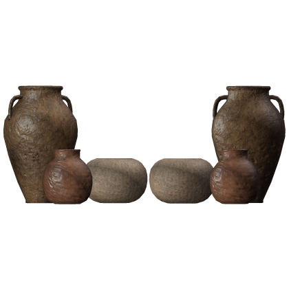 Maximalism Nomad Egyptian Pottery Back Tan V2