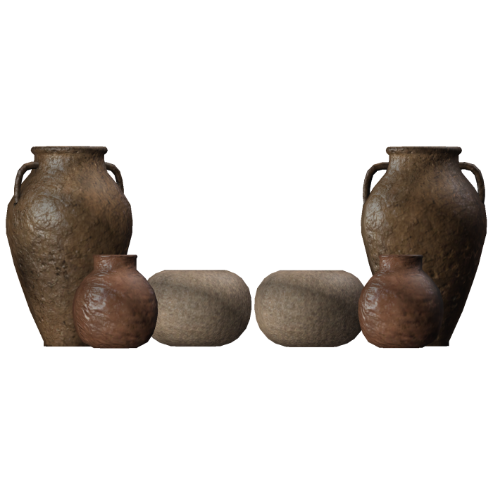 Maximalism Nomad Egyptian Pottery Back Tan V2