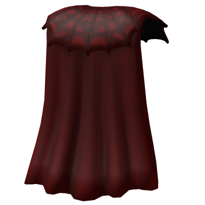 Cape Emo Gothic Spider Red Roblox item
