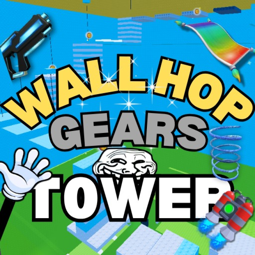 Wallhop Gears Tower 👋 official Roblox game thumbnail