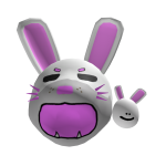 Bunny Dog with an Egg