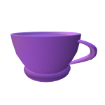 Purple Teacup Hat