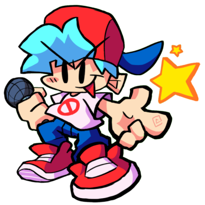 FNF Boy Roblox decal