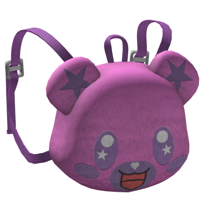 Fluffy Cute Kawaii Bear Backpack in Pink (3.0)