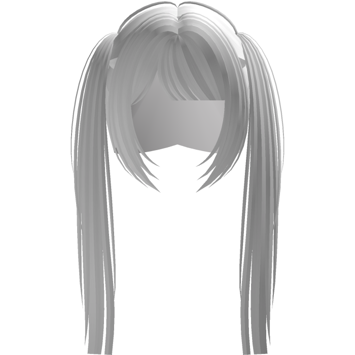 long hime vkei doll pigtails white