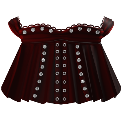 cute red gothic babydoll dress 3.0  Roblox item