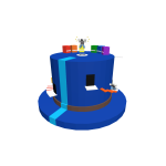 Blue Obby Top Hat