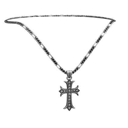 Studded Cross Pendant thumbnail
