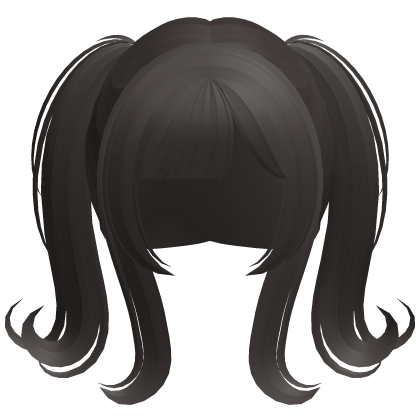 shy jirai kei soft swirly pigtails