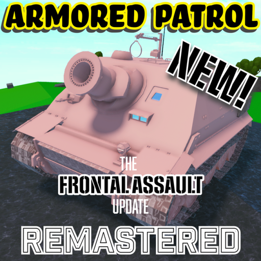 Armored Patrol Remastered official Roblox game thumbnail