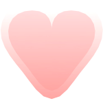 Cute Glowing Heart (Pink)
