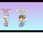 Adopt me/piggy glitch girls