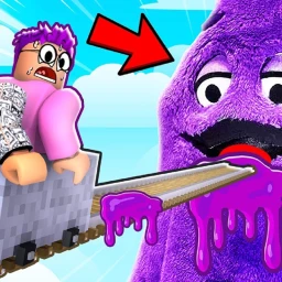 🥤Cart Ride into Grimace!  icon