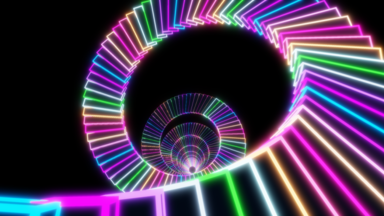 Easy Neon Obby screenshot 2