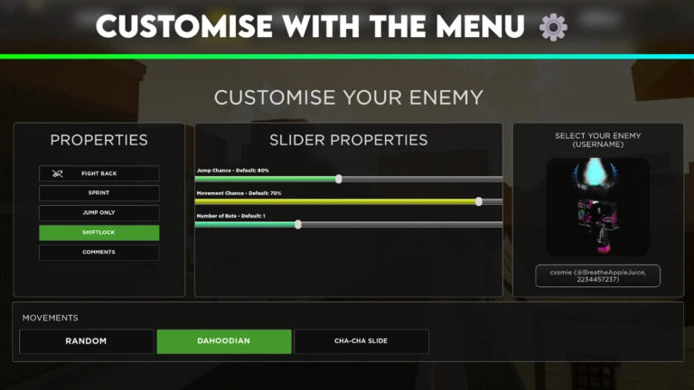 Da Hood Aim Trainer