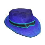 Blue Dragon Scale Fedora
