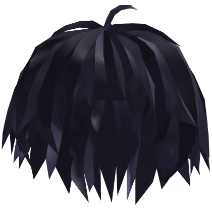 Messy Anime Boy Hair in Dark Purple Roblox item