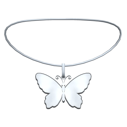 Butterfly Necklace 3.0 Female Silver thumbnail