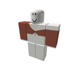 🧸Brown Tied Off Shoulder Preppy Cute Bloxburg Y2K