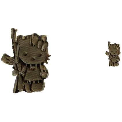 Gold Hello Kitty Earrings Roblox item