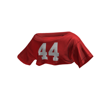 Off Shoulder Crop Tee 44 (Red) thumbnail