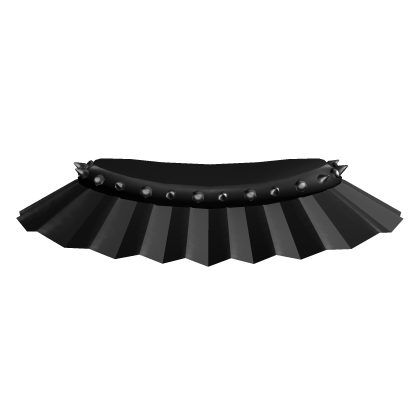 pleated mini skirt spikes n studs chibi 3.0 black thumbnail