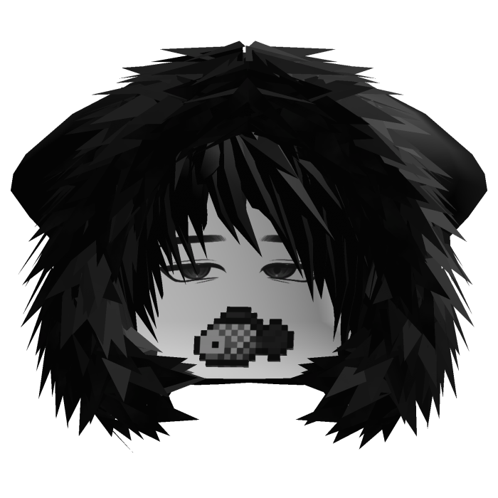 Moe Black Hair Cat Hood Vkei Dashie Sailor cute