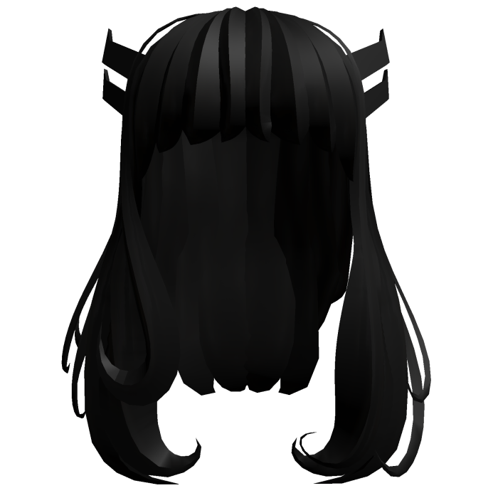 Black Hair /w Horns