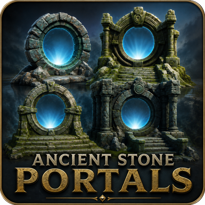 Ancient Stone Portals Made by Zelgraz preview 1