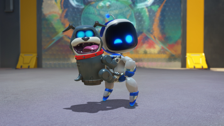 Astro Bot Fighting game screenshot 1