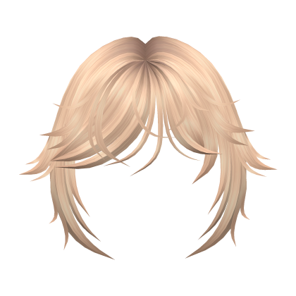 Fluffy Emo Bangs in Blonde Roblox item
