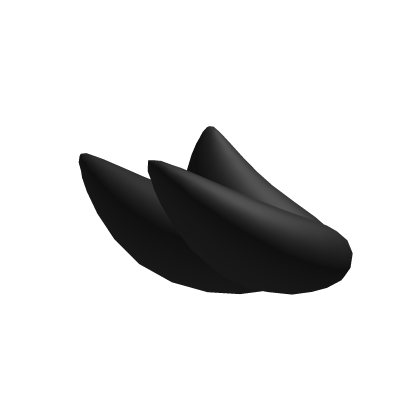 Right Shoulder Fluff (Black)