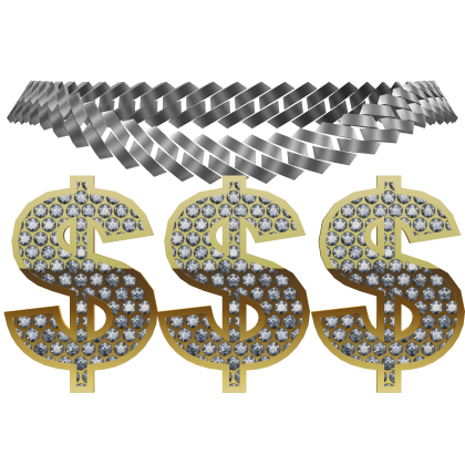 money sign chain necklace thumbnail