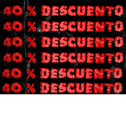 Descuento en ropa 40%