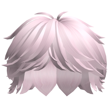 Roblox Item Messy Boy Hair (Pink)