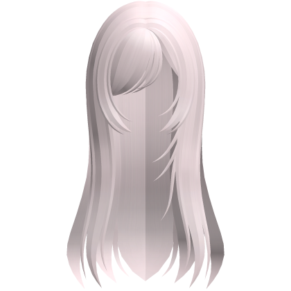 Long Pink Straight Emo Hair Roblox item
