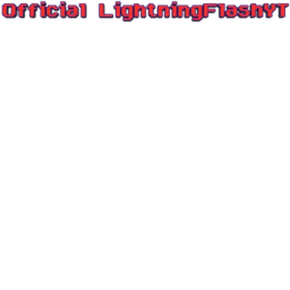 Official LightningFlashYT Roblox group icon